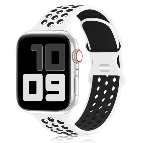 Apple Watch-armband 49mm 44mm 45mm 42mm 41mm 38mm 40mm armband iwatch 8 SE 7 6 5 Ultra 49mm Svart Rosa 38 40 41mm White Black 38 40 41mm
