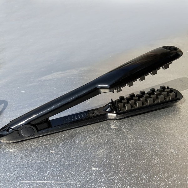 Professionellt volymgivande hårjärn | Öka hårvolymen, keramiskt hårvolymverktyg, justerbar temperatur（1st） black