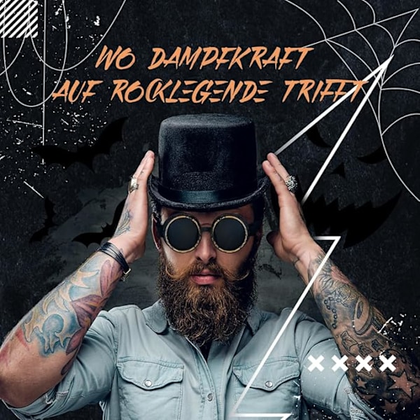 Steampunk-lasit miehille ja naisille – retroaurinkolasit steampunk-asuun I Cyberpunk Burning Man, karnevaali, halloween, juhlatarvikkeet Ancient Silver