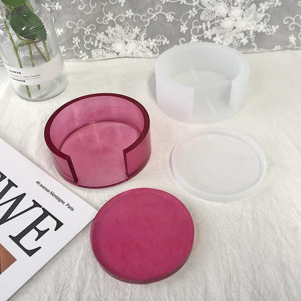 4/5 stk. Resinforme Silikone Brikforme Brikopbevaringsboks