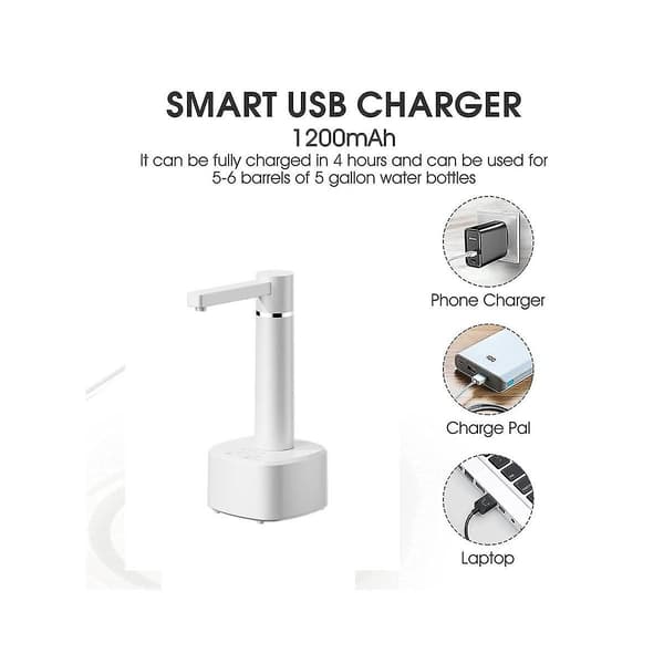 Vikbar Vattendispenser, Portabel Vattenpump, Trådlös Elektrisk