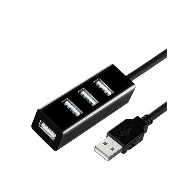 5 stk. USB-hub Multi 2.0 Hub USB-splitter Strømadapter Høy Hastighet