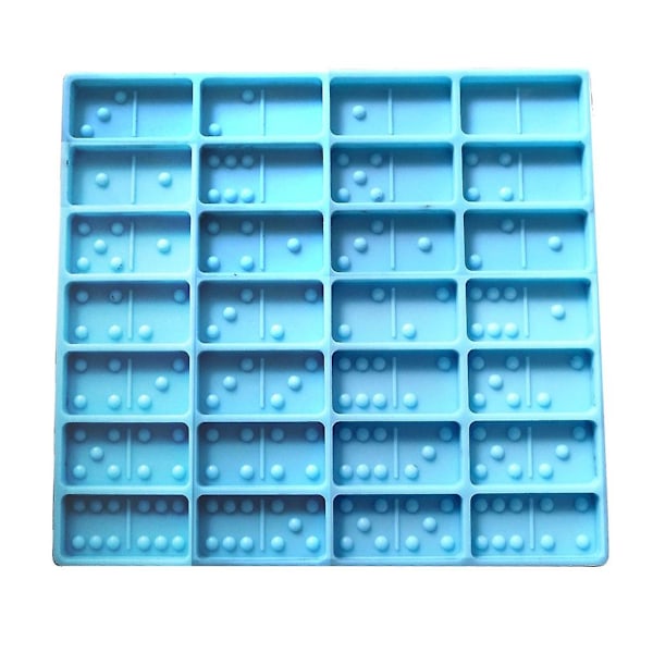 DIY Silikonform Dominospel För Spel Epoxihartsformar Spel