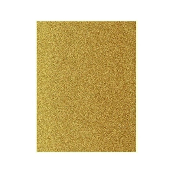 5 st / förpackning Glitterpapper A4 Guld / Silver silver