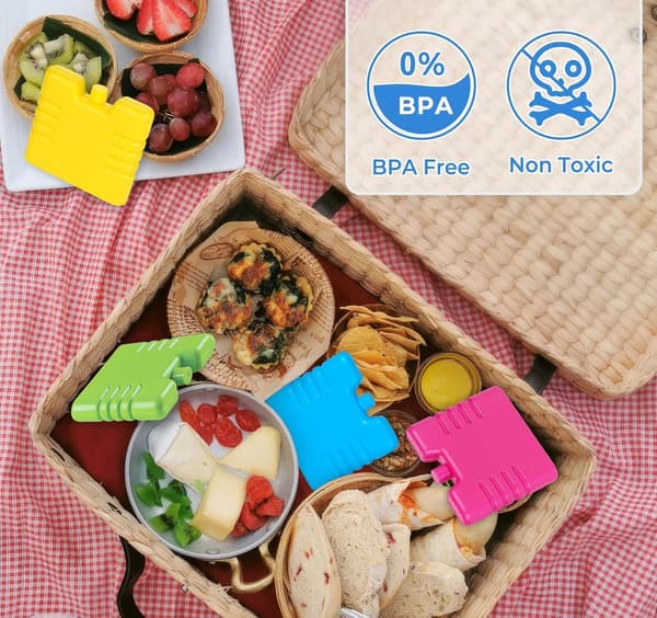Frysklampar Kylklampar För Matlåda Kylväskor Isklampar Camping Picknick Resa Husvagn Återanvändbara