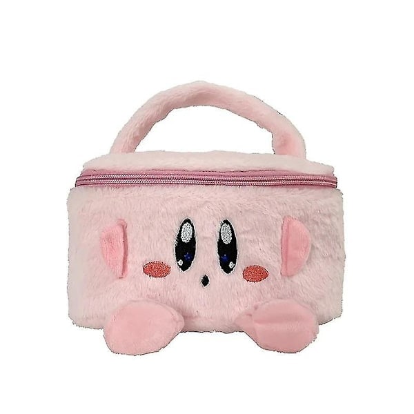 Anime Stitch Kosmetikväska för Kvinnor Stor Kapacitet Makeup Förvaringsväska Låda Bärbar Cartoon Figur Plysch Handväska Flickpresent - Perfekt C C