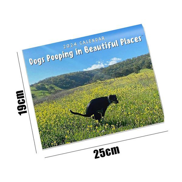 2024 Hundbajs Kalender