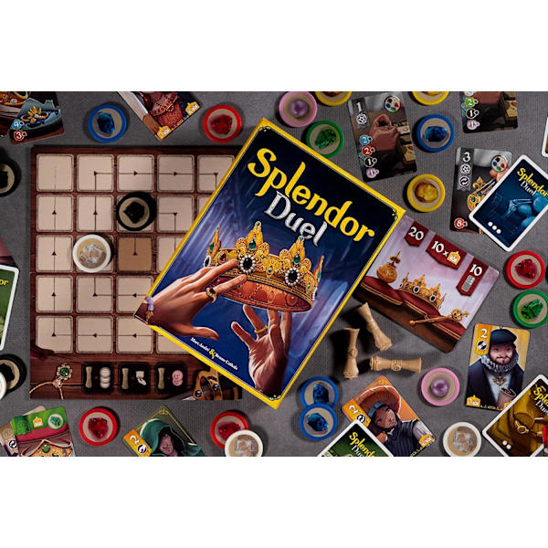 Space Cowboys | Splendor Duel | Brädspel | Ålder 10+ | 2 Spelare | 30 Minuters Spelstid