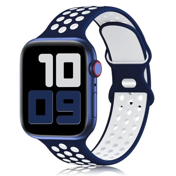 Apple Watch-armband 49mm 44mm 45mm 42mm 41mm 38mm 40mm armband iwatch 8 SE 7 6 5 Ultra 49mm Blå Vit 42 44 45 49mm Blue White 42 44 45 49mm