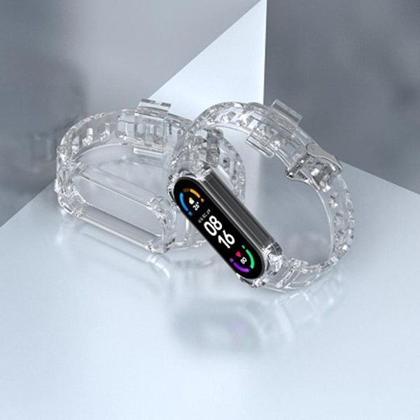 Klockarmband Svettresistent Armband För Mi Band 6 5 4 3 B