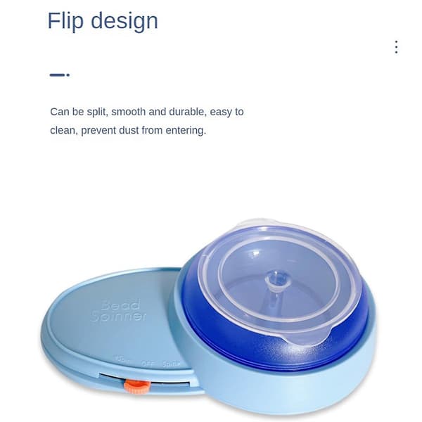 Elektrisk Perlespinner Kit Spin Perle Laster Verktøy Tråd Perle L