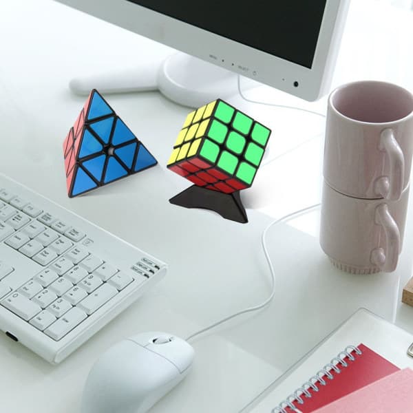 Rubiks Cube Sæt - 3-pak for Uendelig Sjov og Hjerneudvikling