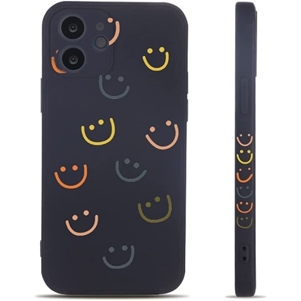Yhteensopiva iPhone 11 -kuoren kanssa, Smiley Smile Face Sweet Pain