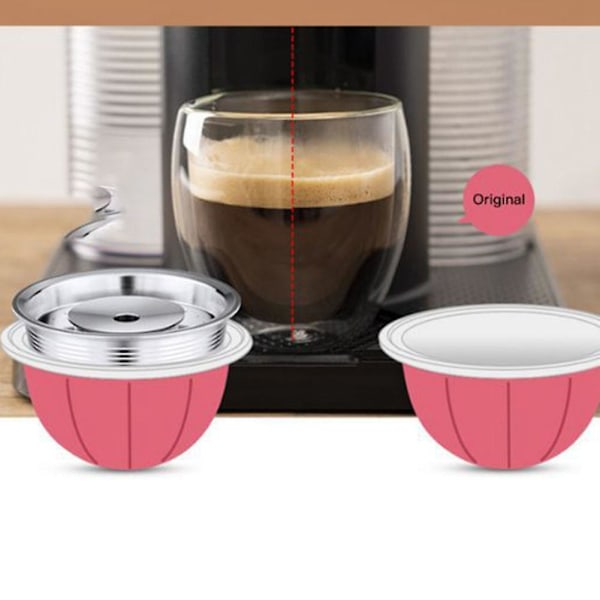 Genanvendelig Kaffekapsel Pod Til Vertuoline Gca1 Env135 Rustfrit Stål