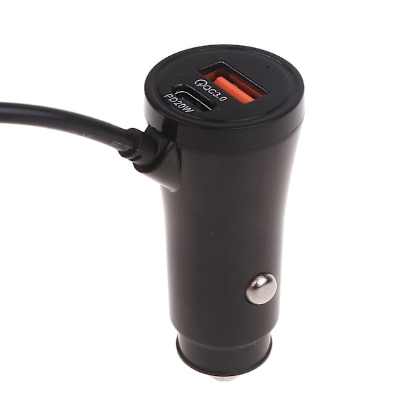 USB C Billader Hurtiglader Bil Hurtiglading Rask USB Bil Ch