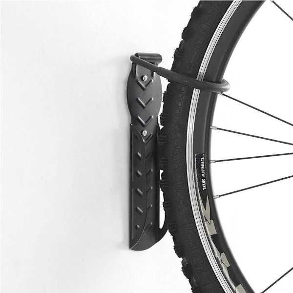 Cykelhållare för väggmontering, garageförvaring, 2 st