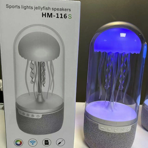 Mini bärbara färgglada lampor bärbara högtalare smarta prydnader gåvor