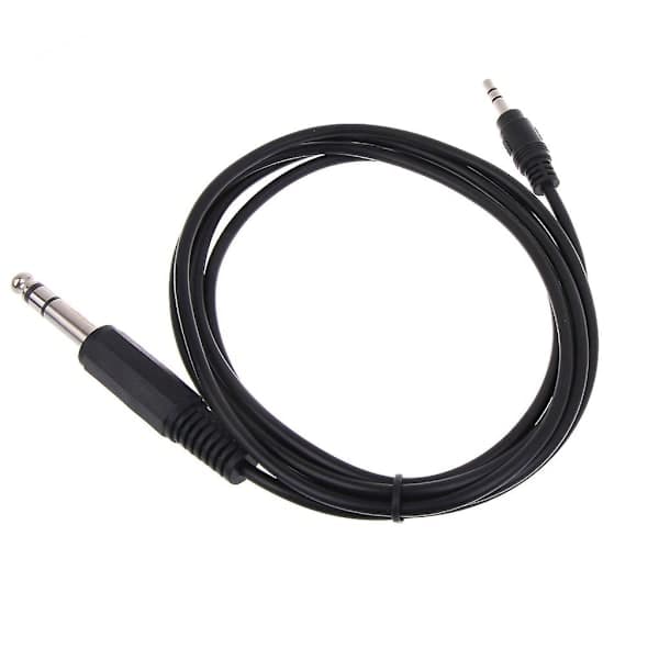 Aux-kabel 1,8 m 1/4 \" til 1/8 \" forbindelseskabel til effektforstærker equalizer