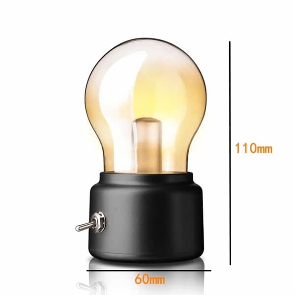 LED nattbordslampe