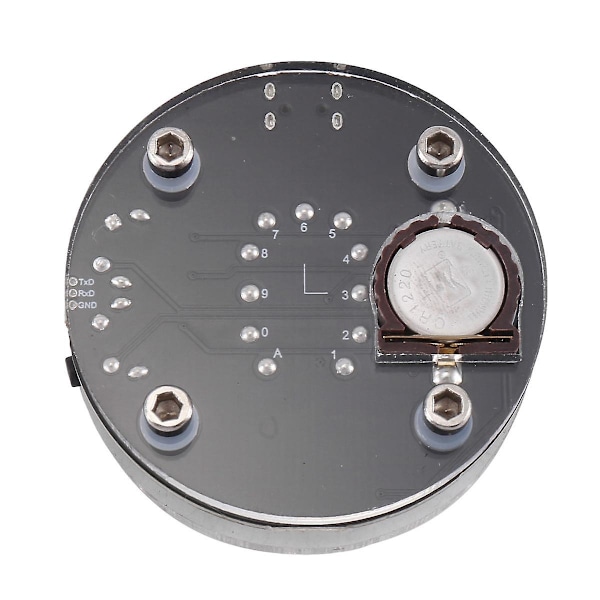 In-12 Nixie Klokke Rgb Audio Elektronisk Tilbehør Diy Enkelt Tu