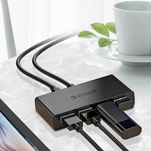 Höghastighets Hub USB Adapter USB 3.0 4 Portars Extern Splitter För
