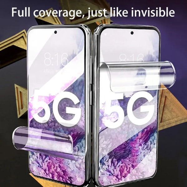 3 stk Hydrogel Film for Redmi Note 8 Pro skjermbeskytter