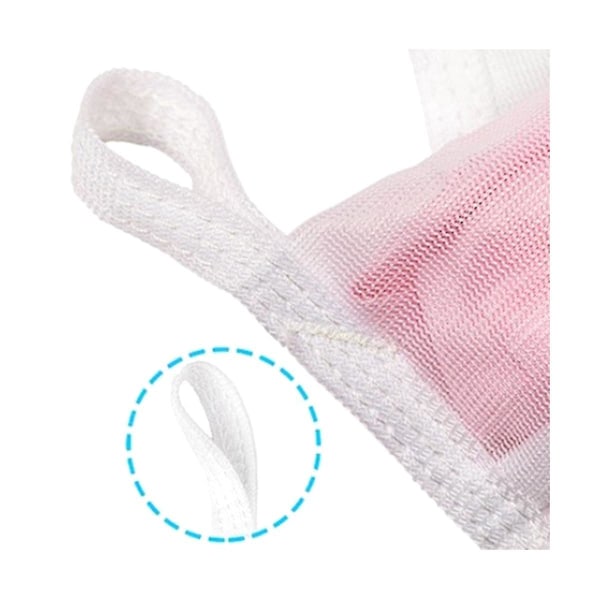 Vaskepose i netting for delikate plagg med Ykk-glidelås, vaskepose i netting, Tr