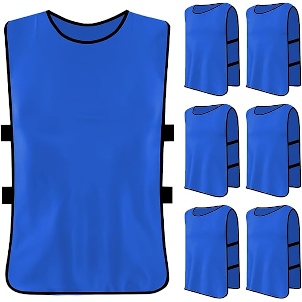 Stykker Voksen Sportsvester, Treningsvester, Sportstrening, Fotball, Basketball, Rugby Sportsvester, Størrelse XL Blue