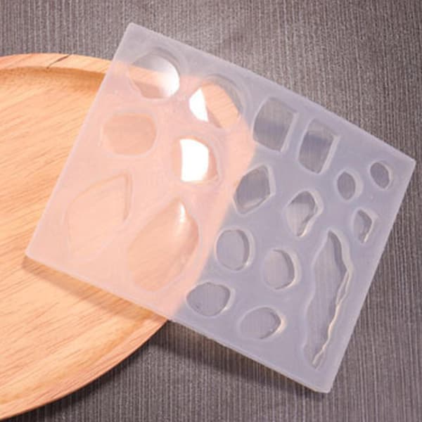 Uregelmæssige Øreringe Charms Epoxy Resin Silikoneform Kufferttaske C