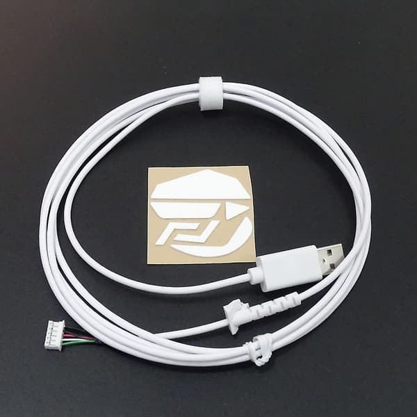 1 sæt Blødt Holdbart USB Musekabel og Musefødder til Logitech G5