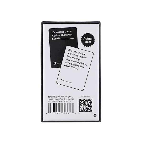 Cards Against Humanity KO RTSP El, SV konst, en St eller K