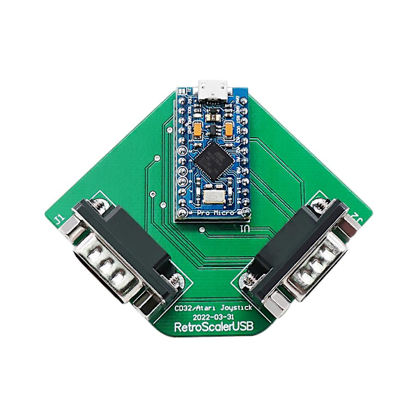 USB Adapter Kontroller Konverter Adapter For Segacd32 Spillkonsoll