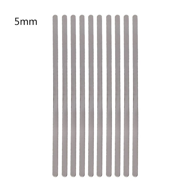 10 stk./sett Flat Blank Bøying Stempling Tilpassing Armbånd Bl