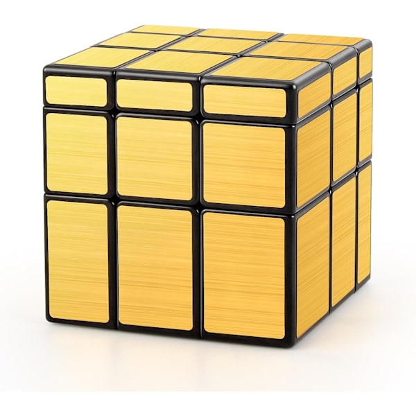 Magic Cube, Mirror Cube Speed Cube 3x3x3 Palapeli Speed Cube Aikuisten Lahja Lapsille, Kulta