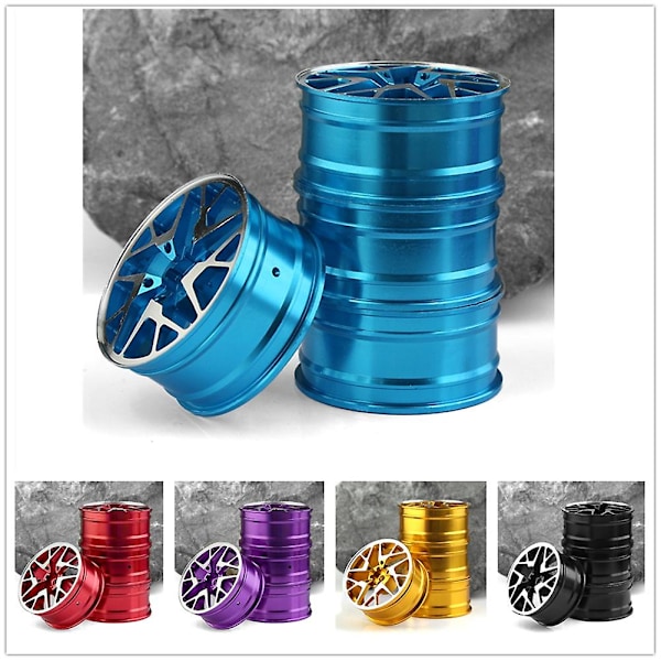 4st 1/10 On-road Driftbil 52mm Metall Hjulnav Rc Bilhjul Ri
