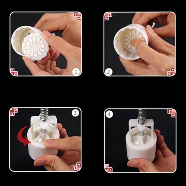 50g Månekageform DIY Bage Tilbehør Køkken Gadget Til Mid