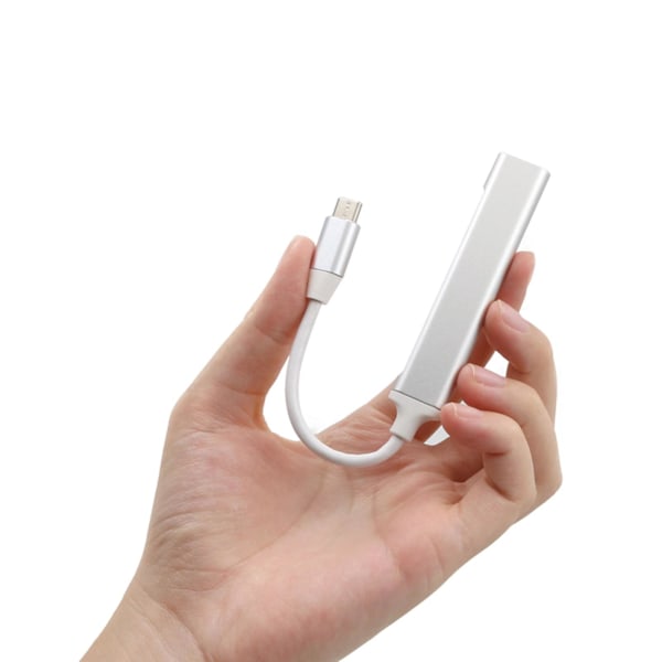Metallinen Usb C Hub Type C - 3x Usb 2.0 + Usb 3.0 4 Portin Adapteri Fo