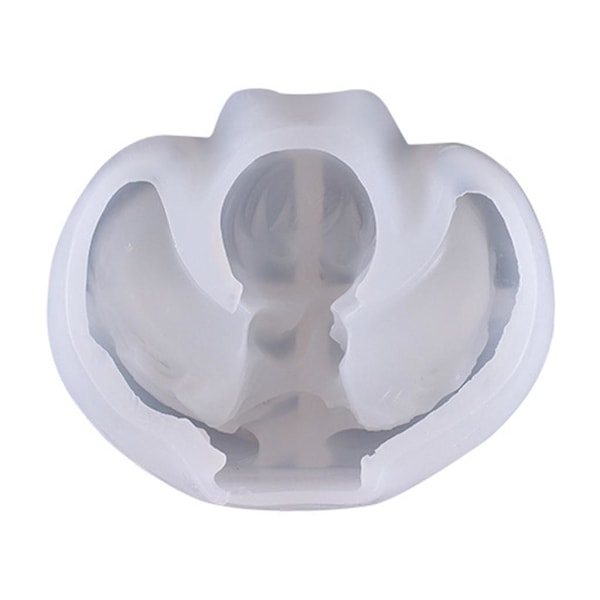 Engel Prinsesse Lys Epoxy Resin Form Aromaterapi Gips Sili