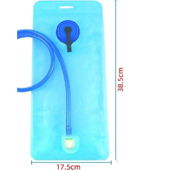 2L Juomavesisäiliö Ulkoilureppu Moottoripyöräily Retkeilytarvikkeet Kokoontaitettava Vaelluspyöräily Suuri Luontovaellusämpäri Camelback 5KPL 5PCS
