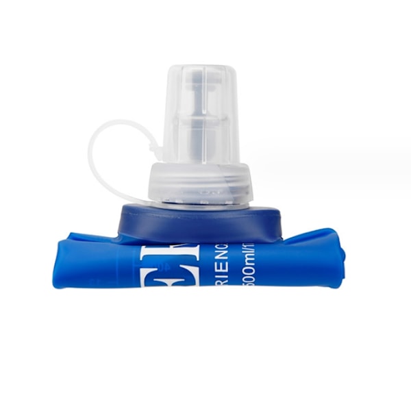 2 Soft Flask, BPA-FRI drikkedunk til løb, sportsdrikkesæk, genanvendelig vandflaske med høj modstandsdygtighed. (500ML)