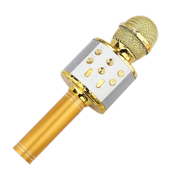 Trådløs Karaoke Mikrofon Bærbar Håndholdt Mikrofon Højttaler Maskine