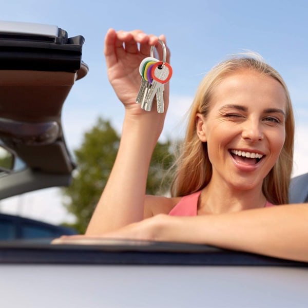 Förpackning med 32 nyckelkapselöverdrag, flexibla nyckelskydd