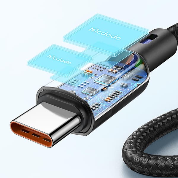 100W PD Snabbladdningskabel, Universal USB-C till Dubbel USB-C