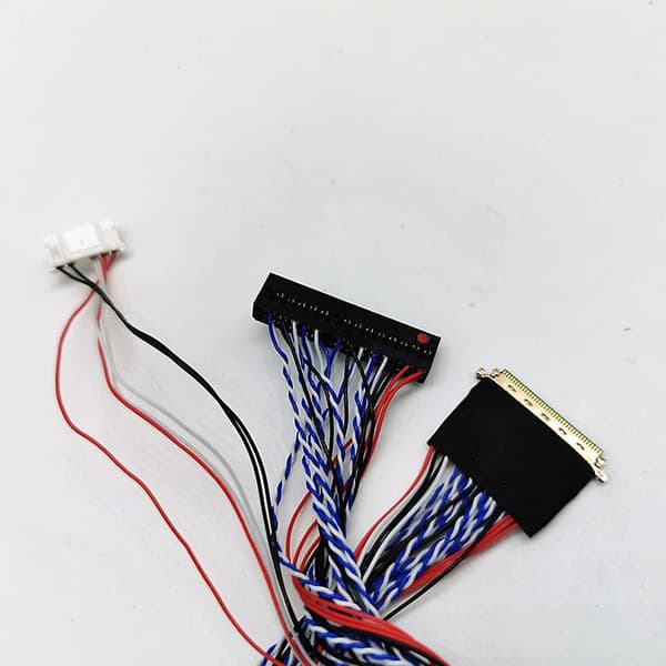 Universal Lvds-kabel I-pex20453-20455 40pin 2ch 6-bit LCD-panel