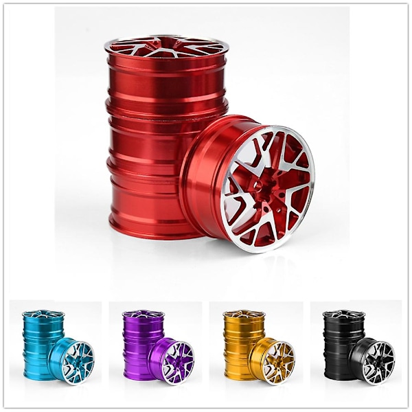 4st 1/10 On-road Driftbil 52mm Metall Hjulnav Rc Bilhjul Ri