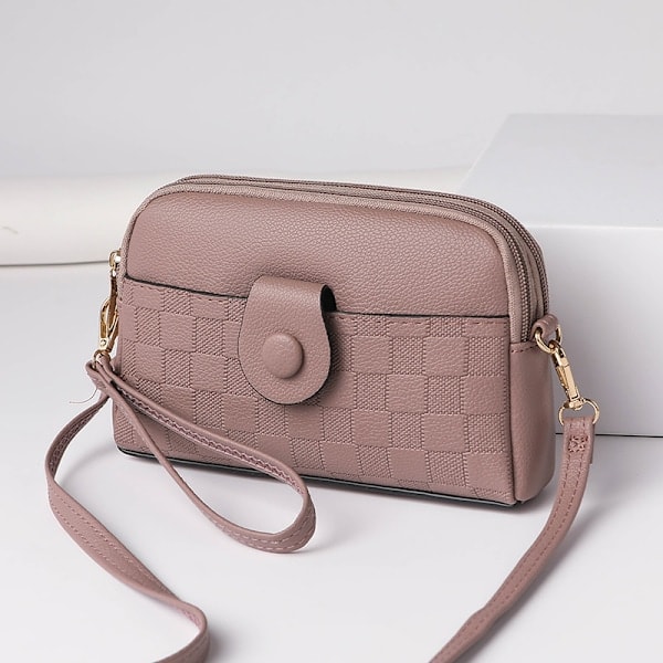 Mr. Puffe Vår Kvinnors Satchel Mode Trend Kvinnors Satchel Mjukt Läder Alla Enkla Axel Crossbody Väska Ny Liten Väska Kvinnor Datum Röd Date Red