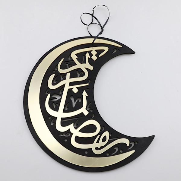Islamilaistyylinen akryylinen seinäkoriste lahjaksi Eid Mubarak -riipus Qura