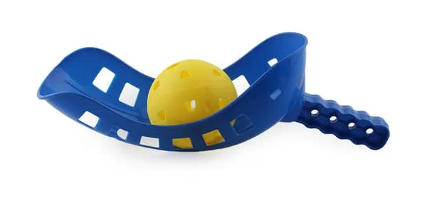 Scoop Ball Sett, Ferdighetsspill, Inkluderer Gjenlukkbar Nettingpose