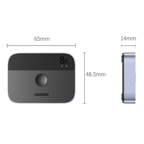 -kompatibel 2.1 Version 8k Switch 2 Ind 1 Ud Video Konverter