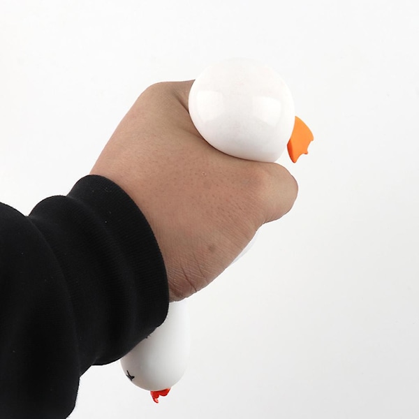 Bärbar Fingerleksak Kläm Fidget Anti-stress Tpr Mjuk Leksak Au